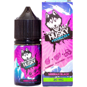 Жидкость HUSKY DOUBLE ICE Salt – 30мл – SIBERIAN BLACK (Малина, ежевика)