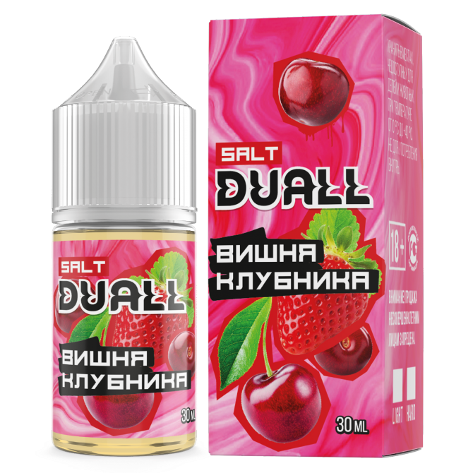 Жидкость дуал отзывы. Жидкость Duall вишня, клубника 30мл hard. Жидкость Duall Salt - вишня, клубника 30 мл 20 мг. Жижа Dual вишня клубника. Жидкость Dual Salt вишня клубника.