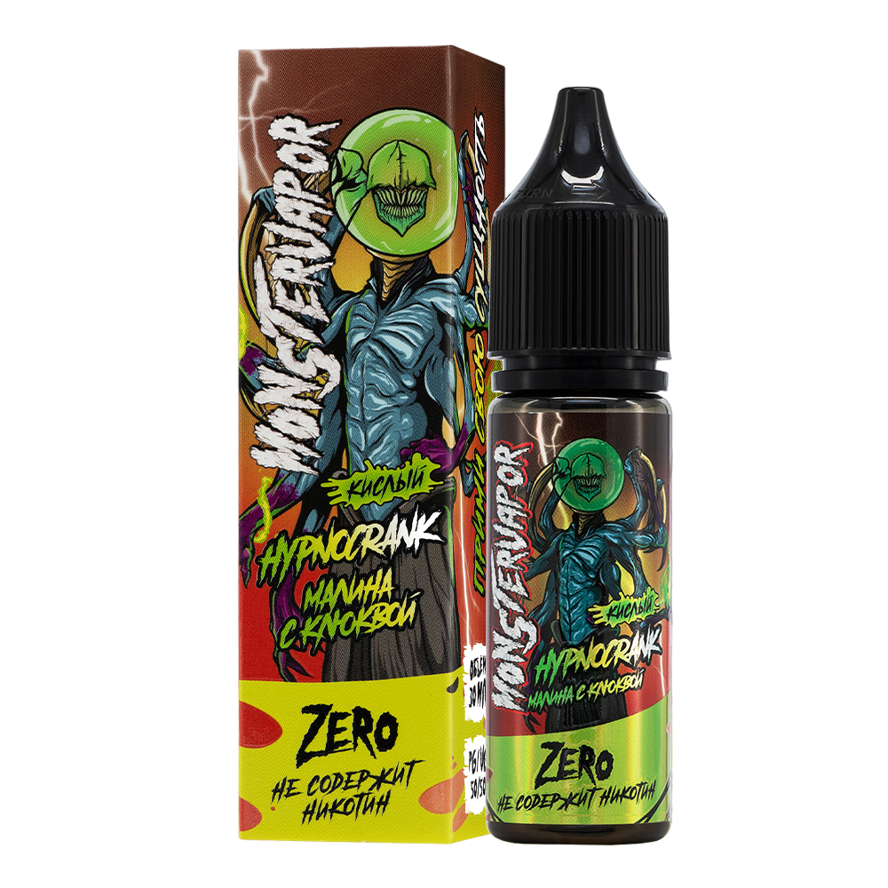 Жидкость для электронных систем доставки никотина. Monster Vapor.